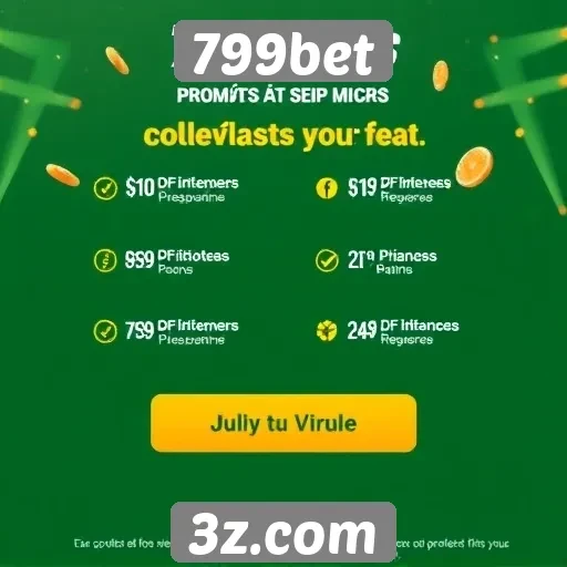 Promoções atraentes no 799bet